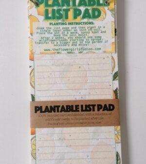 Plantable List Pad - Lemons Design