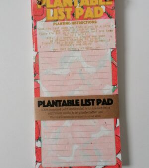 Plantable List Pad - Strawberries Design
