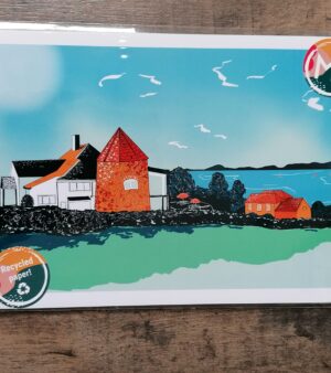 Original Unframed A4 Print - The Windmill Inn