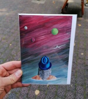 5" x 7" Greeting Card - Distant Worlds - By Artist Paul Saville
