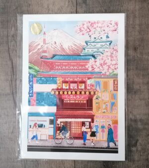 Original Unframed A4 Print - Tokyo, Japan