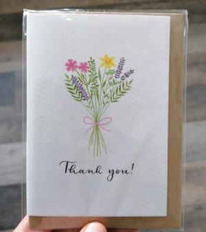 A6 Greeting Card - Thank You! (#T9)