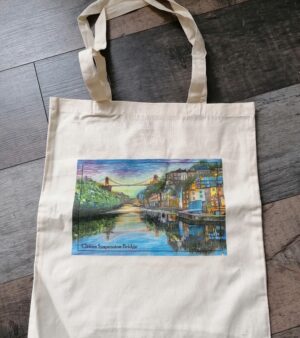 Bristol Themed Tote Bag - Clifton Suspension Bridge At Twilight