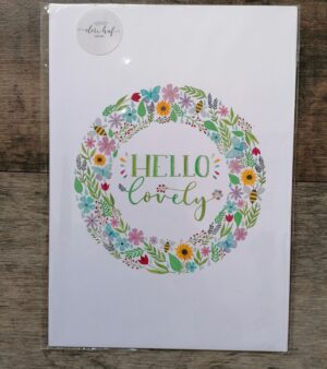 A4 Print - Hello Lovely (#P-HL-A4)