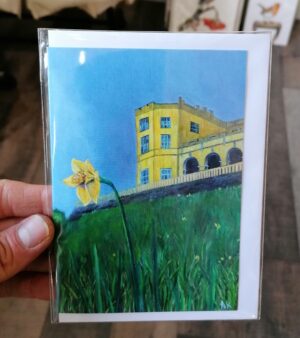 A6 Greeting Card - Daffodils, Dower House (Bristol)
