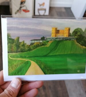 A6 Bristol Themed Greeting Card - Dower House (w/ Grey Sky) LAST STOCK