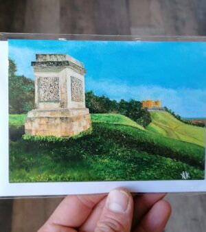 A6 Bristol Themed Greeting Card - The Monument