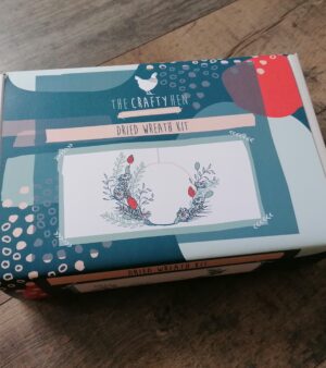 Dried Wreath Kit (Mint Green Colour)