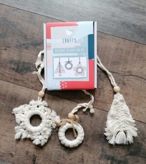 Festive Macrame Decoration Kit
