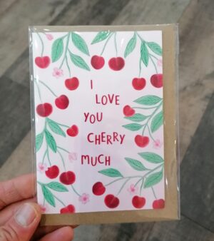 A6 Greeting Card - I Love You Cherry Much (SPDGC095)