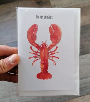 A6 Greeting Card - To My Lobster