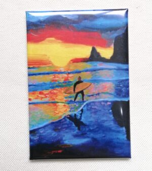 Original magnet - Sunset Surfer