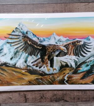 A3 Limited Edition Giclee Print - Golden Eagle