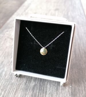 Necklace With Round Brass(Size 7) WN-BN-01