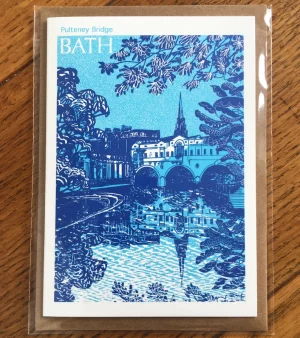 A6 Greeting Card - Pulteney Bridge PBGB23