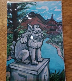 A3 Digital Print - Foo Dog