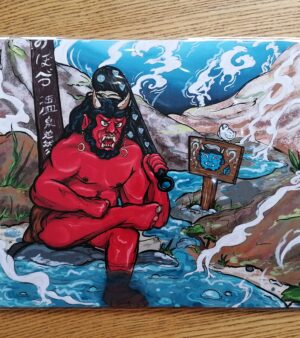A3 Digital Print - Oni Onsen