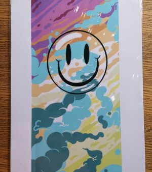 A3 Digital Print - Smiley Chaos