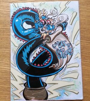 A3 Digital Print - Dragon Pot