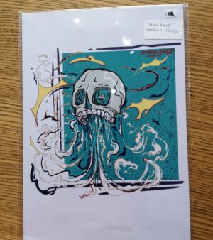 A4 Digital Print - Skull Shot