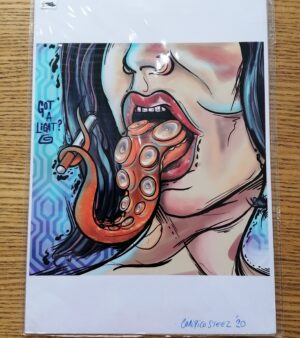 A4 Digital Print - Tentacular Tongue