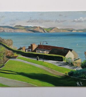 Original Oil Painting on Canvas Board