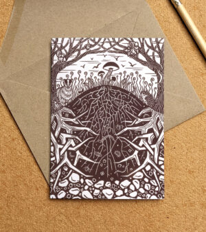 A6 Greeting Card - "Entangled Life"(C-CH03)