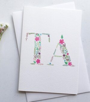 A6 Greeting Card - TA (#T1)