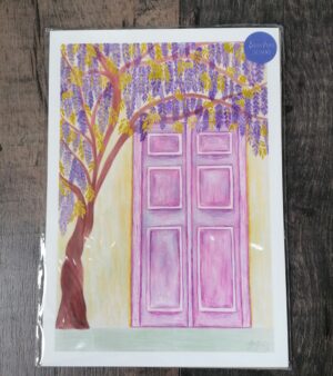 A3 Print - Wisteria Door (AP023A3)