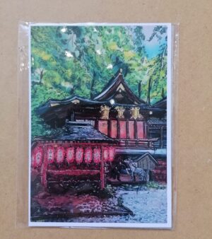 A5 Digital Print - Forest Temple