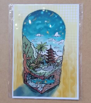 A5 Digital Print - "Slice of Paradise"