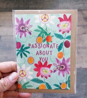 A6 Greeting Card - Passionate About You (SPDGC119)