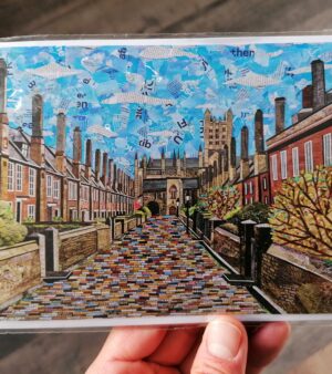 5" x 7" Greeting Card - The Wells Collage