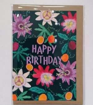 A6 Greeting Card - Happy Birthday Passion Fruit (SPDGC124)