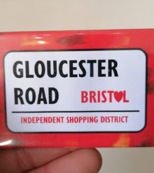 Bristol Fridge Magnet - Gloucester Road Sign