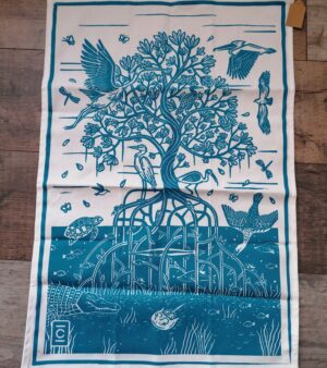 Original Cotton Tea Towel - "Mangrove Forest" (C-TT01C)