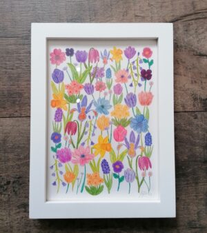 Framed A5 Print - Spring Meadow (AP020F)