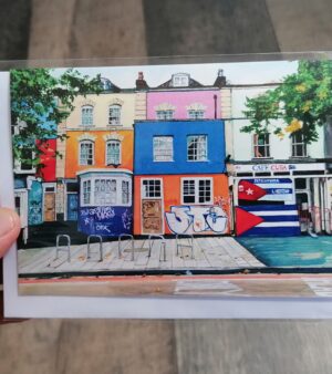 A6 Greeting Card - Stokes Croft Colourful Houses