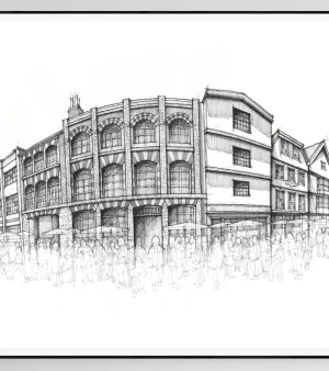 A3 Limited Edition Giclee Print - King Street