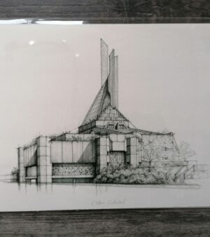 A3 Limited Edition Giclee Print - Clifton Cathedral