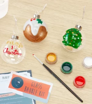 Glass Bauble Kit By The Crafty Hen
