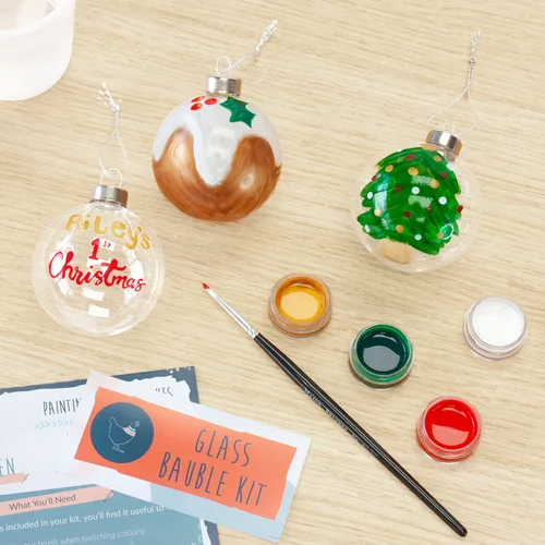 Glass Bauble Kit By The Crafty Hen