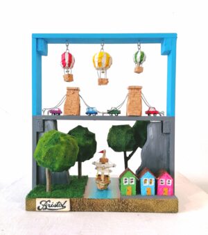 Mini Bristol Diorama "A" w/ The Matthew and Bristol Scroll