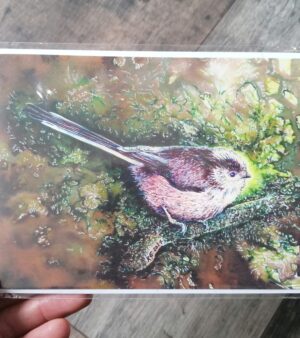 5" x 7" Greeting Card - "Long-Tailed Tit"