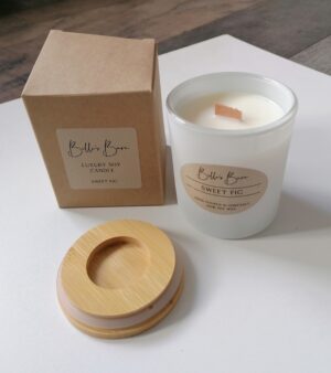 Wood Wick Soy Candle - Sweet Fig (01SF)