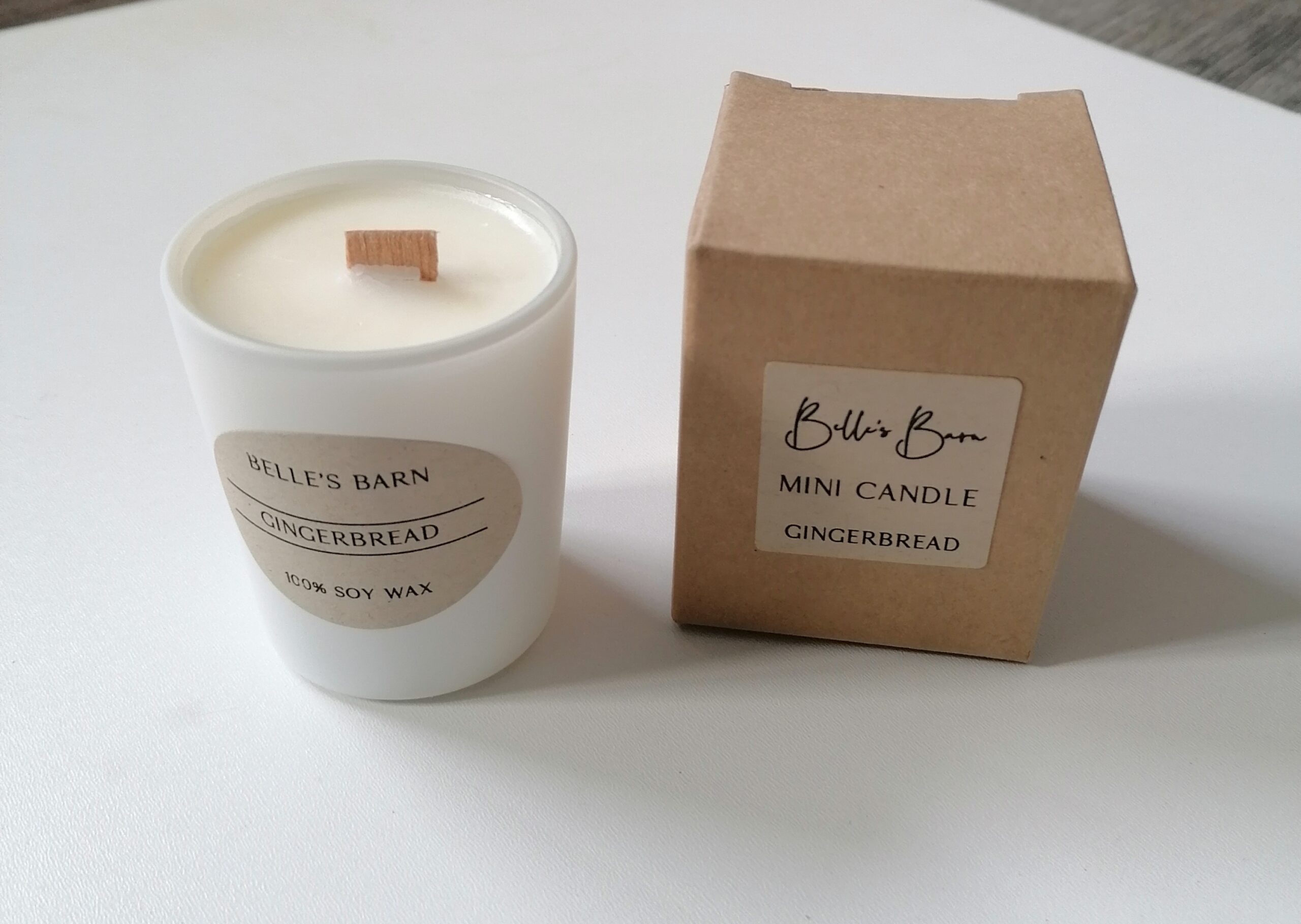 Woodwick Mini Candles - Gingerbread (02GB)