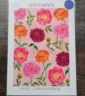 A3 Print - November Birth Flower Print (AP36A3)