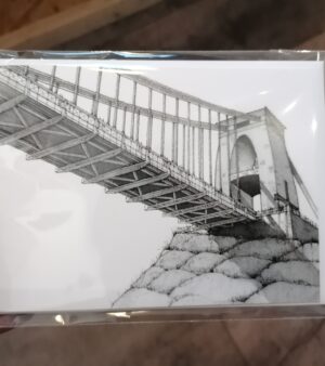 A6 Greeting Card - Clifton Suspension Bridge