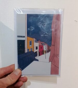 A6 Greeting Card - Christmas Steps