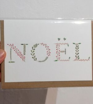 A6 Xmas Greeting Card - Noel (#CH2)
